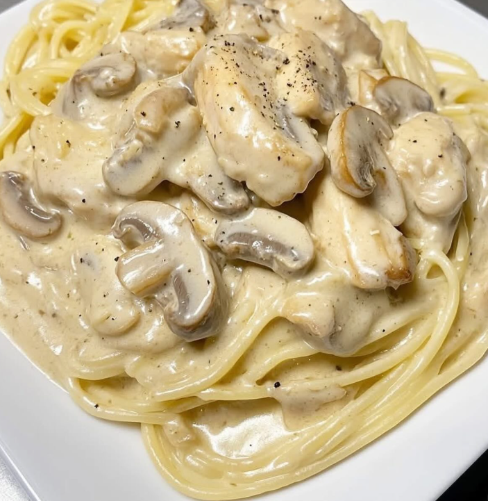 Creamy Mushroom Pasta